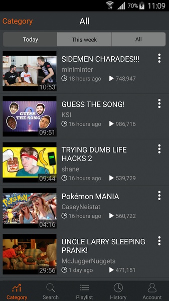 Play Tube for Android - Download the APK from Uptodown