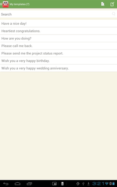 SMS Scheduler Free - Preview 3