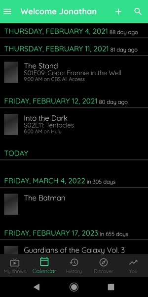 TV Show & Movie Tracker - Preview 7