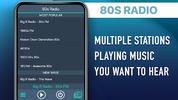 Free 80s Radio screenshot 1