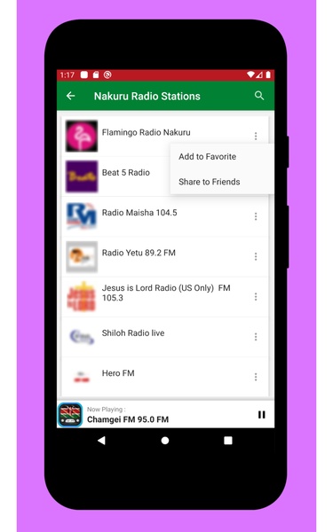 Radio Kenya Free: All Radio Stations Online FM + Live music App - Preview 3