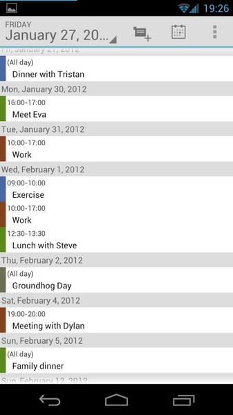 Calendar Droid Free - Preview 4