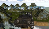 Sniper Hunting- 4x4 Off Road screenshot 9