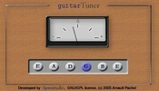 Guitar Tuner Java Applet screenshot 1