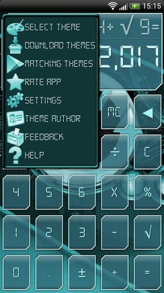 SCalc Theme Cyanogen - Preview 4