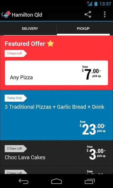 Dominos Offers - Preview 2