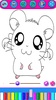 Kawaii Hamsters Coloring Pages screenshot 4