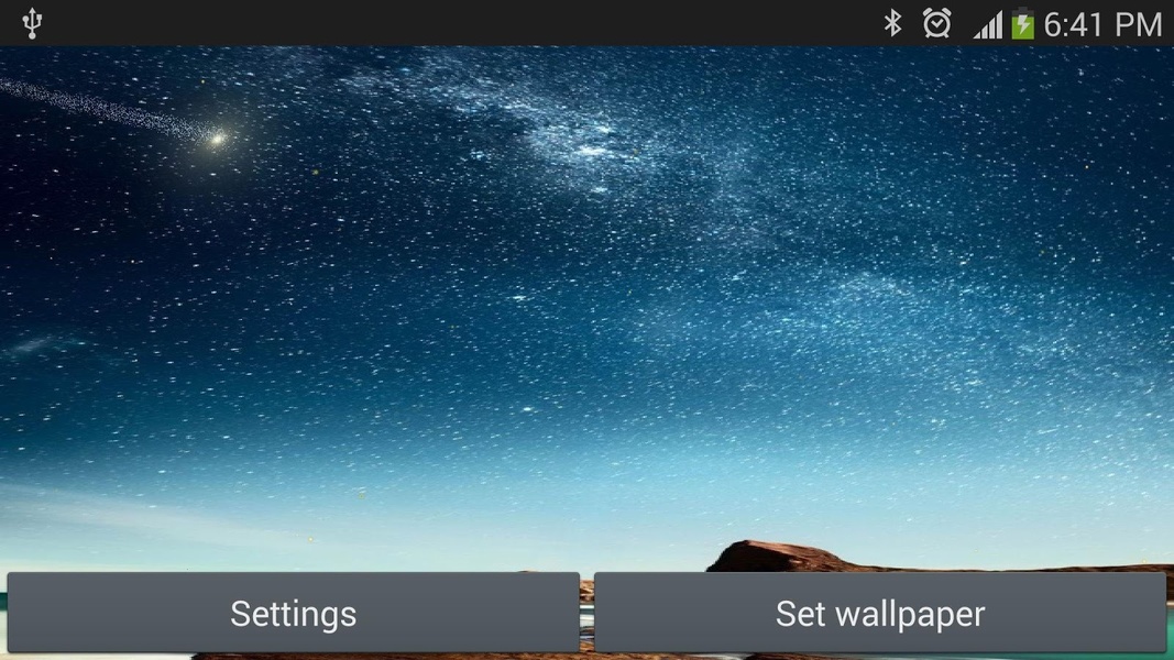 Star flying live wallpaper - Preview 3