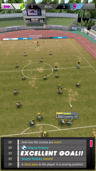 SEGA Pocket Club Manager - Preview 3
