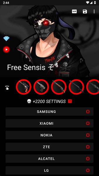 Only Red Settings 2.8 Captures 1