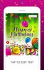 Happy Birthday Card Maker screenshot 3