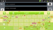 GO Keyboard Green Power Theme screenshot 5