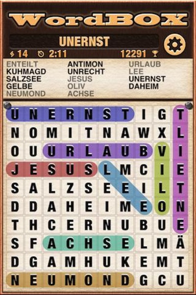 WordBOX - Preview 1