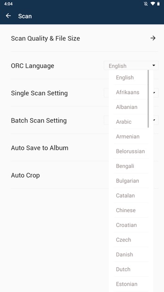 Scanner App - Preview 4