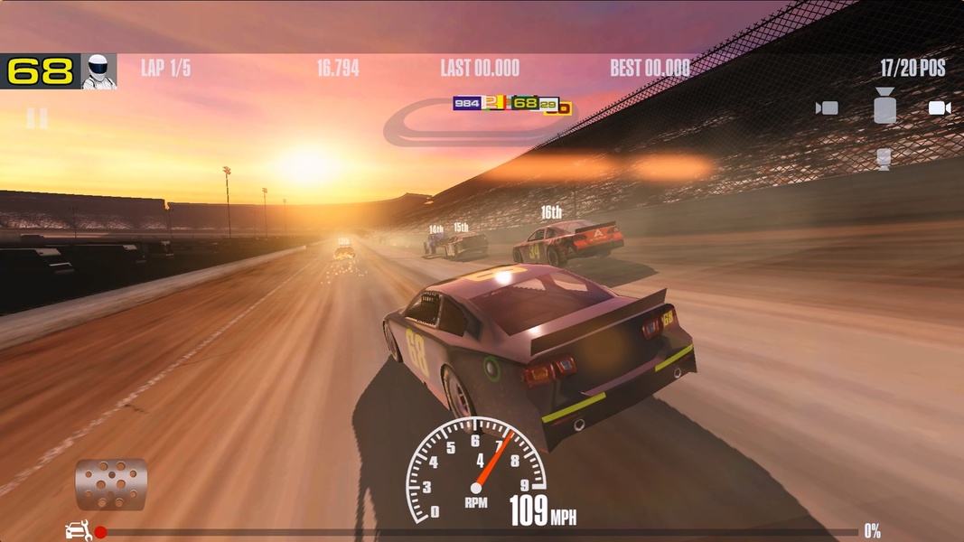 Play Stock Car Racing Online for Free on PC & Mobile