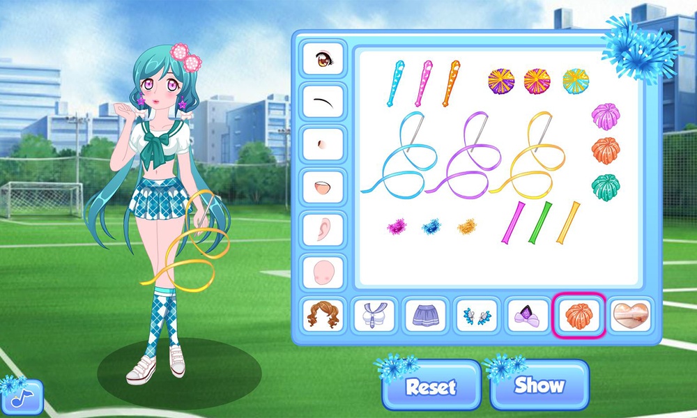 Cheerleader Dressup Game - Preview 2