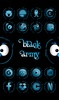 Black Army Sapphire Icon Pack screenshot 7