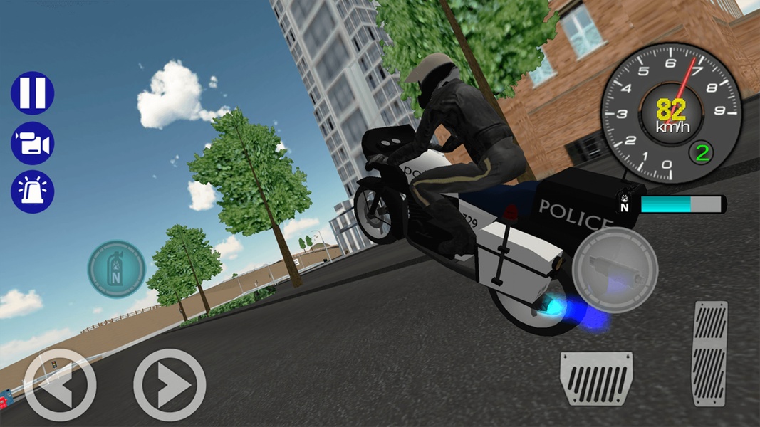 Police Motorbike Road Rider - Preview 4