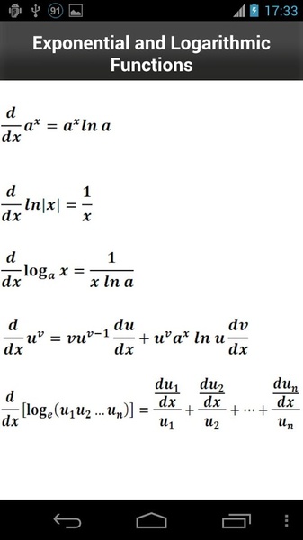 Calculus Formulas - Preview 4