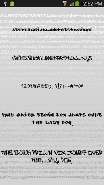 Graffiti Free Font Theme - Preview 6
