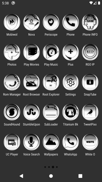 White O Icon Pack Free - Preview 5