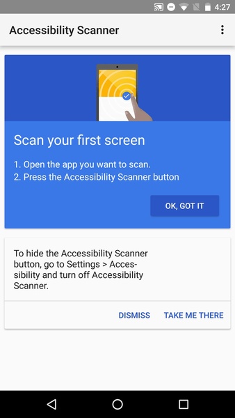 Accessibility Scanner - Preview 4