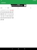 Calendar - Months and weeks of screenshot 5