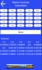 Matrix Inverse Calculator screenshot 1