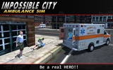 Impossible City Ambulance Sim screenshot 3