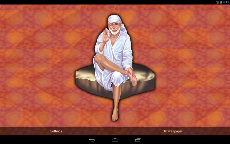Sai Baba Ji Live Wallpaper - Preview 3