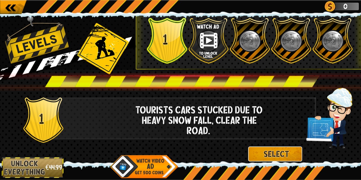 Offroad Snow Excavator Simulator - Preview 12