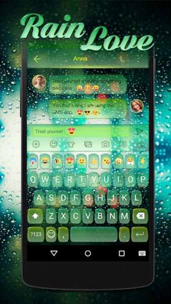 Rain Love Keyboard - Preview 7