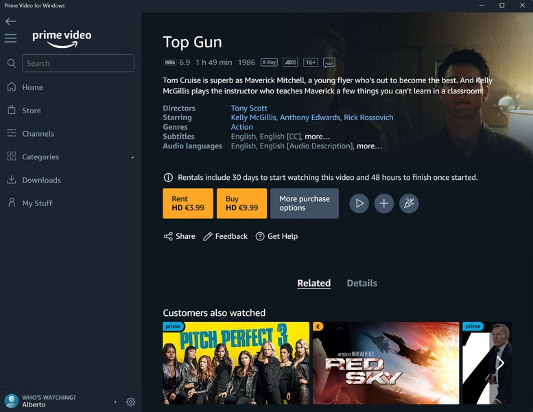 Amazon Prime Video for Windows Download it from Uptodown for free