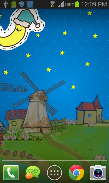 Cartoon windmill - Preview 2