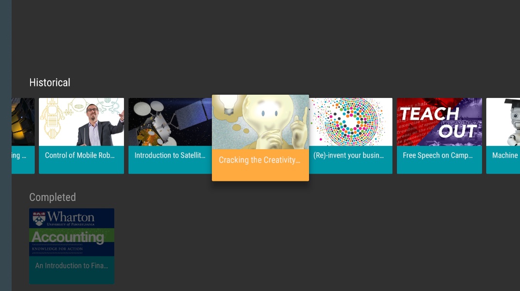 CourserATV - A Free Coursera Lectures Player for A - Preview 2