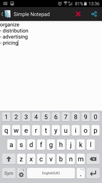 Simple Notepad - Preview 7