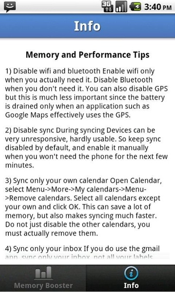 Memory Booster App - Preview 1
