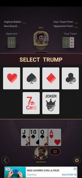◆◆ CD 29～Twenty-nine ◆◆ 29 (Twenty Nine) Card Game for Android - Download the APK