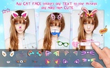 Cat Face Camera Editor ???? Photo Filters & Effects screenshot 5