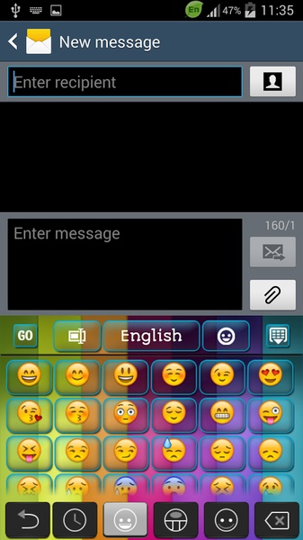 GO Keyboard Themes Color Theme - Preview 4