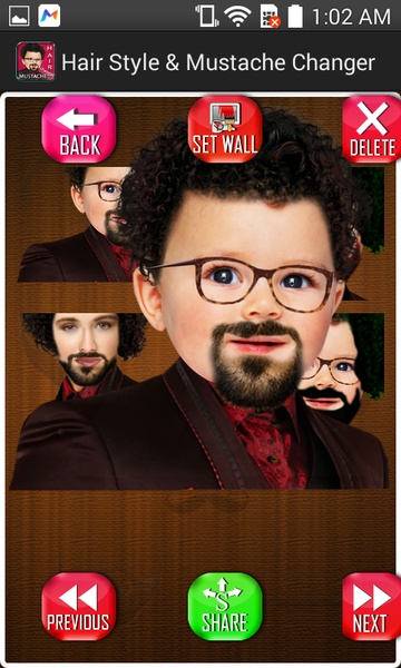 Hair Style & Mustache Changer - Preview 4