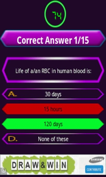 Biology Quiz - Preview 3
