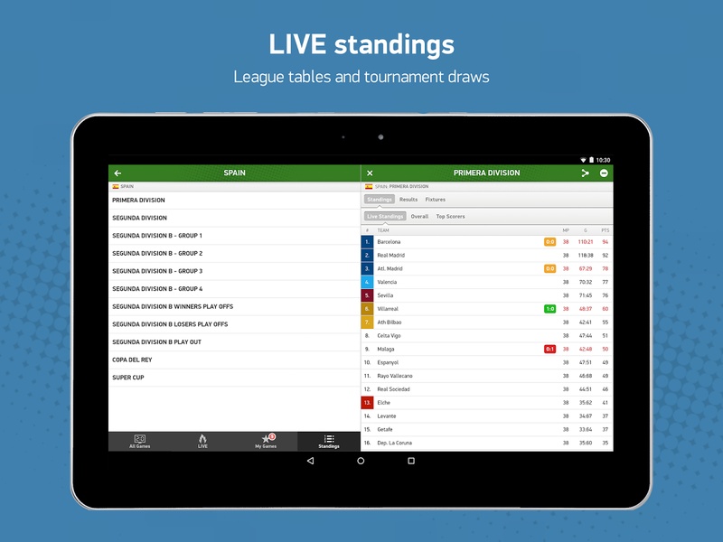 Soccerstand for Android Download the APK from Uptodown