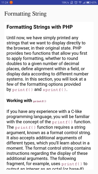PHP Programming - Preview 3