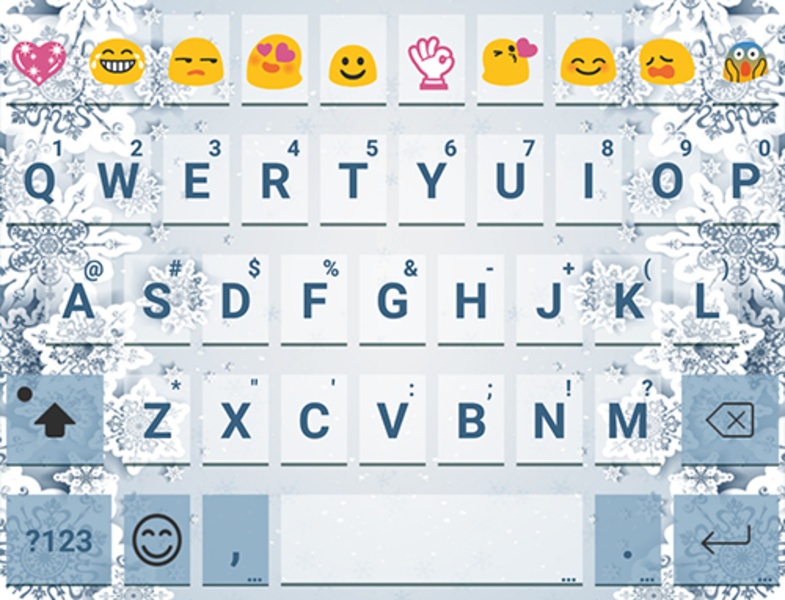 Little Snow Flake Keyboard - Preview 1