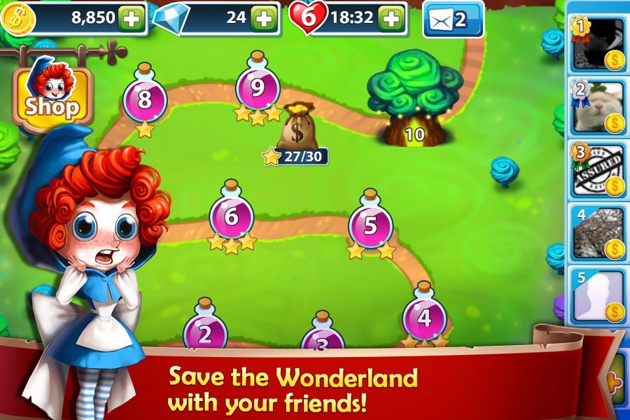 Solitaire in Wonderland - Preview 4