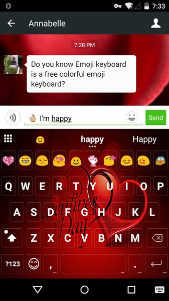 Valentines Day Keyboard - Preview 2