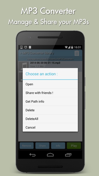 Convertidor  MP3 for Android - Download the APK from Uptodown