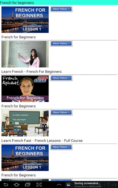 Learn French 6000 Videos - Preview 4