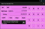 Sales Tax Calculator Free screenshot 1